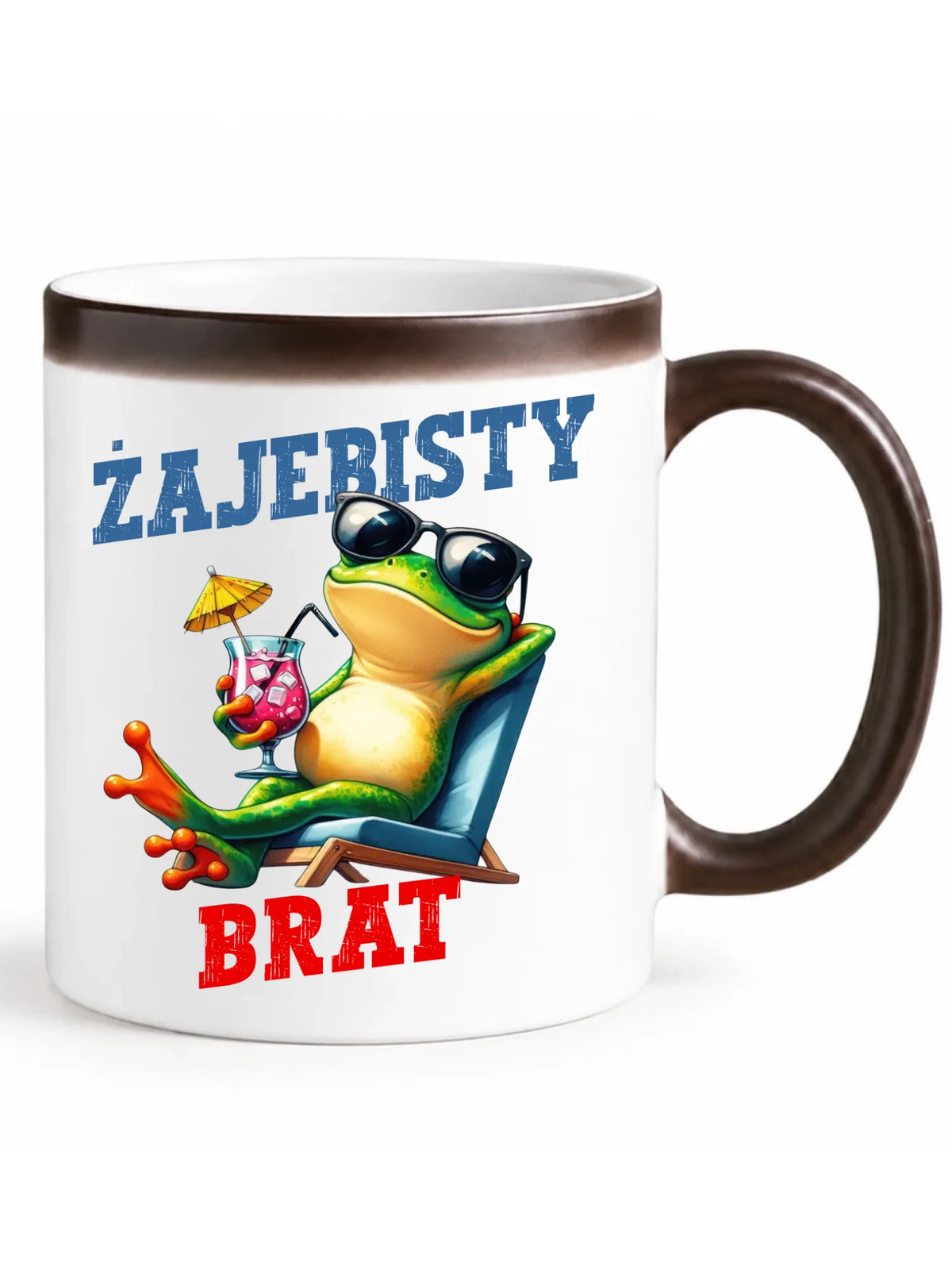 Kubek magiczny dla brata - Żajebisty Brat DB01