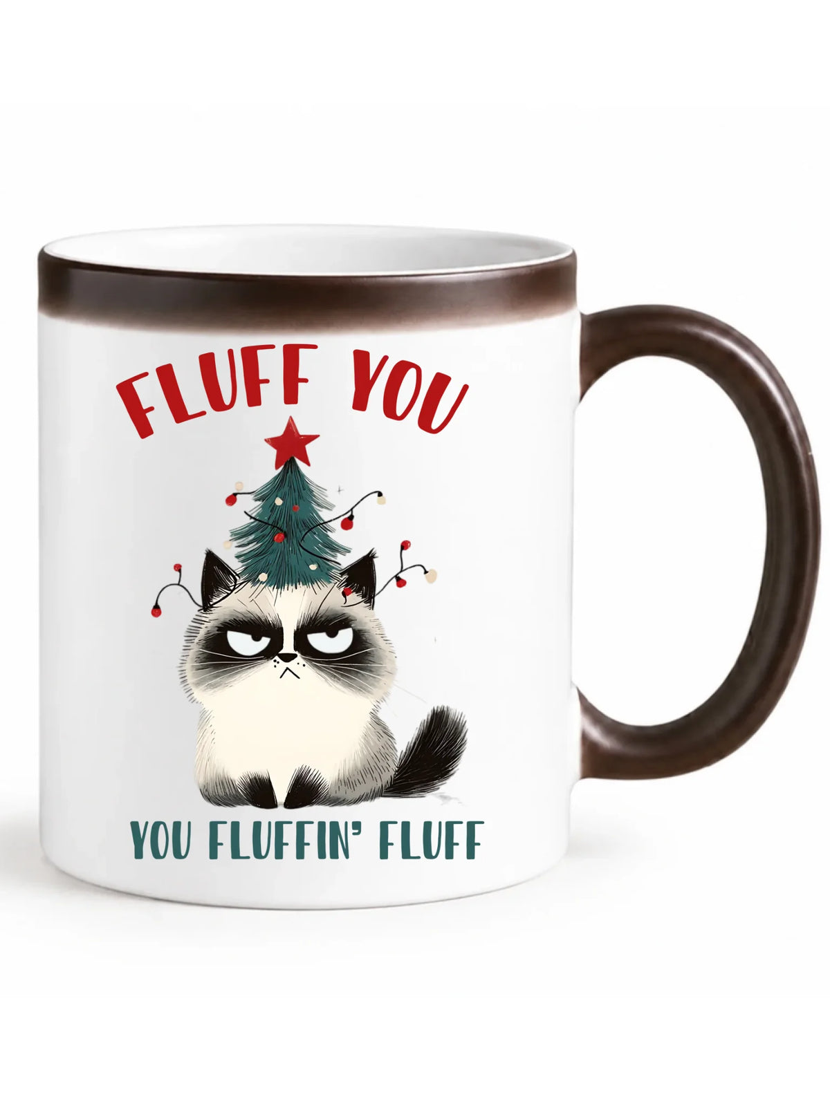 Kubek magiczny świąteczny - Fluff You BN10