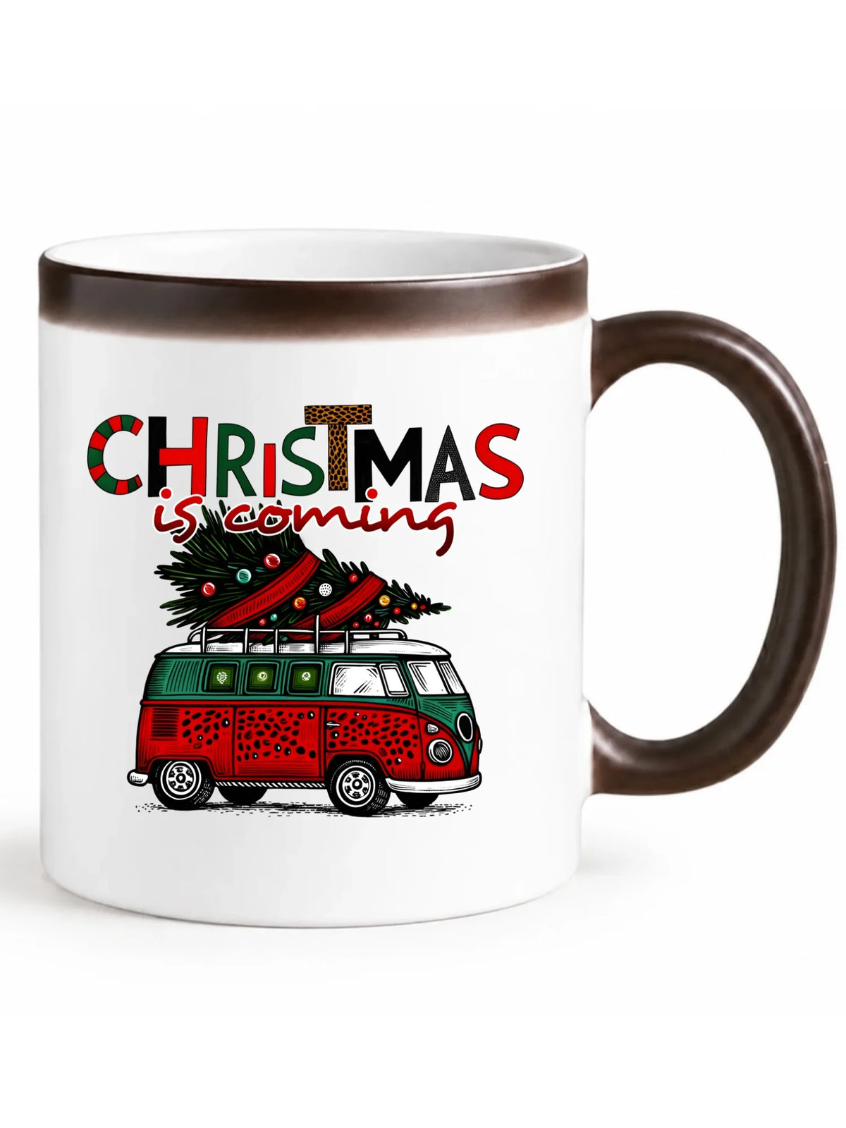 Kubek magiczny świąteczny - Kamper Christmas is coming BN42