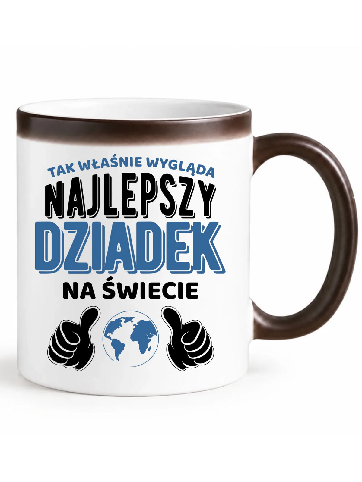 Kubek magiczny dla dziadka - Tak wygląda najlepszy dziadek na świecie D24