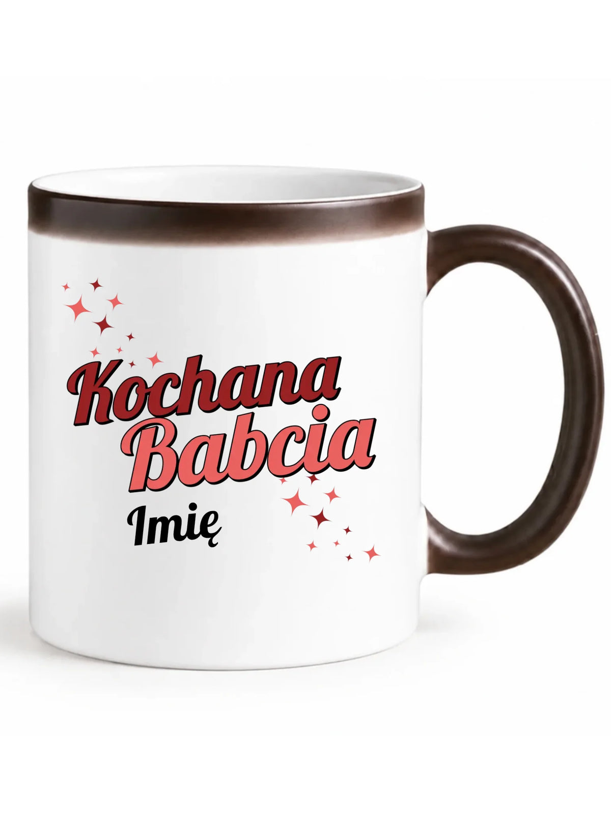 Kubek magiczny dla babci - Kochana Babcia - personalizowany B05