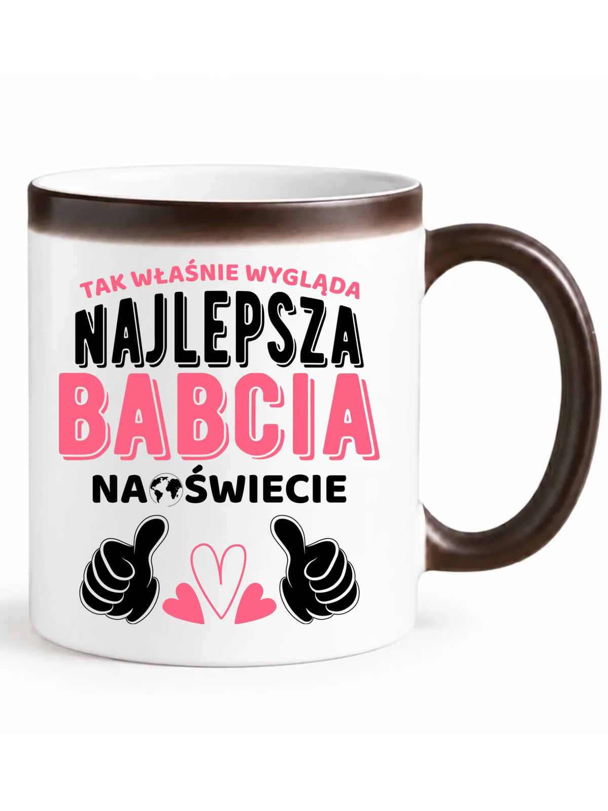 Kubek magiczny dla babci - Tak wygląda najlepsza babcia na świecie B24