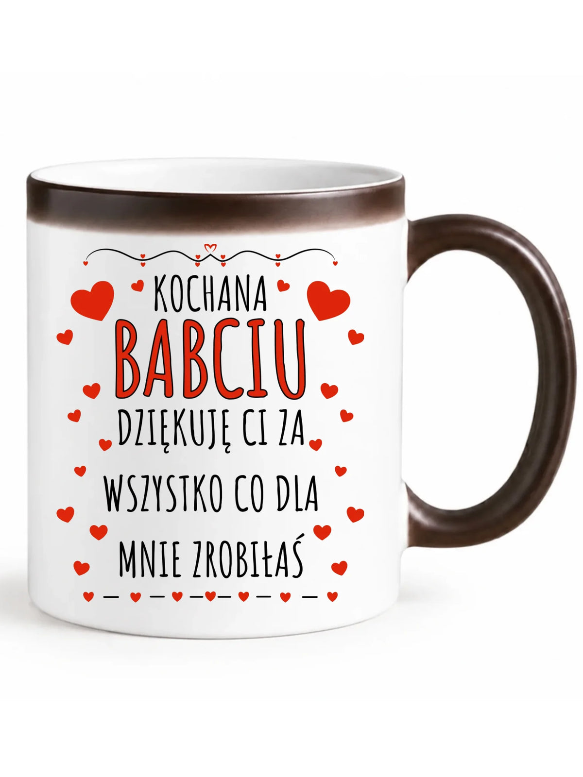 Kubek magiczny dla babci - Kochana Babciu dziękuję Ci B21