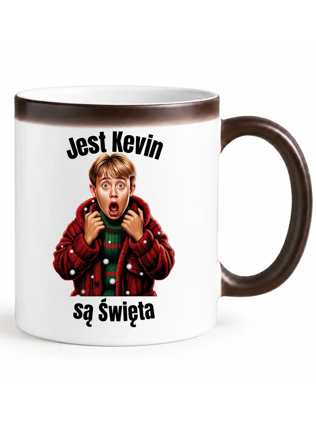 Kubek magiczny świąteczny - Jest Kevin są święta BN27