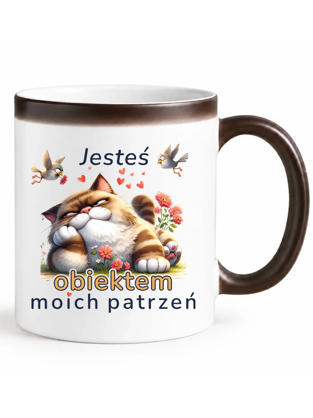 Kubek magiczny dla par - Jesteś obiektem moich patrzeń W68