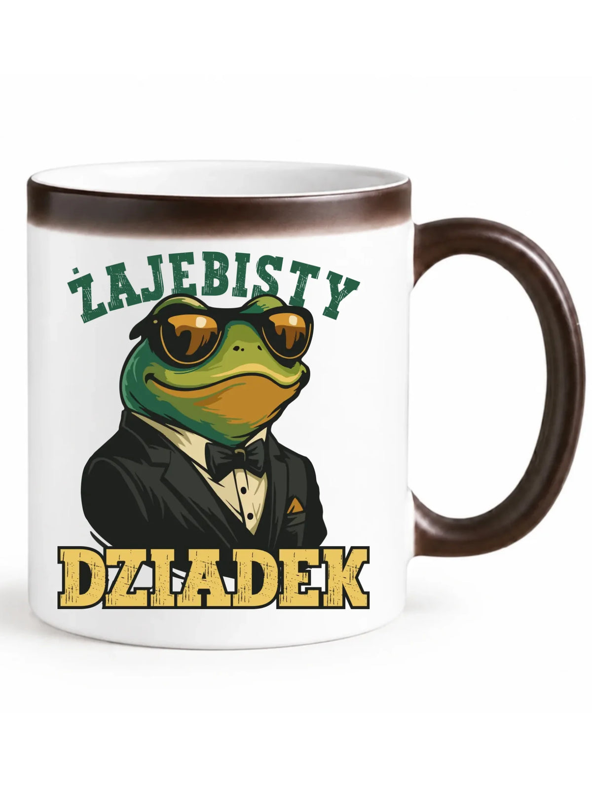 Kubek magiczny dla dziadka - Żajebisty dziadek D42