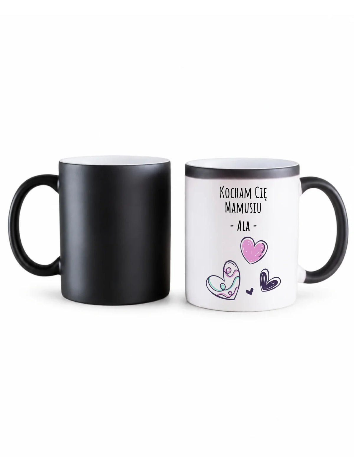 Kubek magiczny dla mamy - Kocham Cię Mamusiu - personalizowany DM05