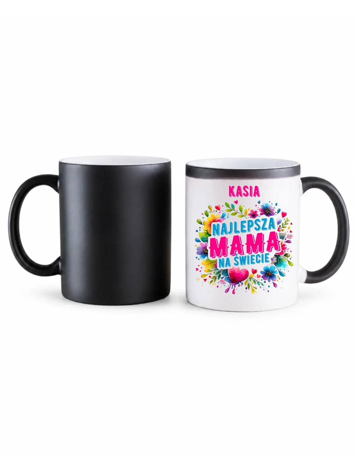 Kubek magiczny dla mamy - Najlepsza Mama - personalizowany DM15