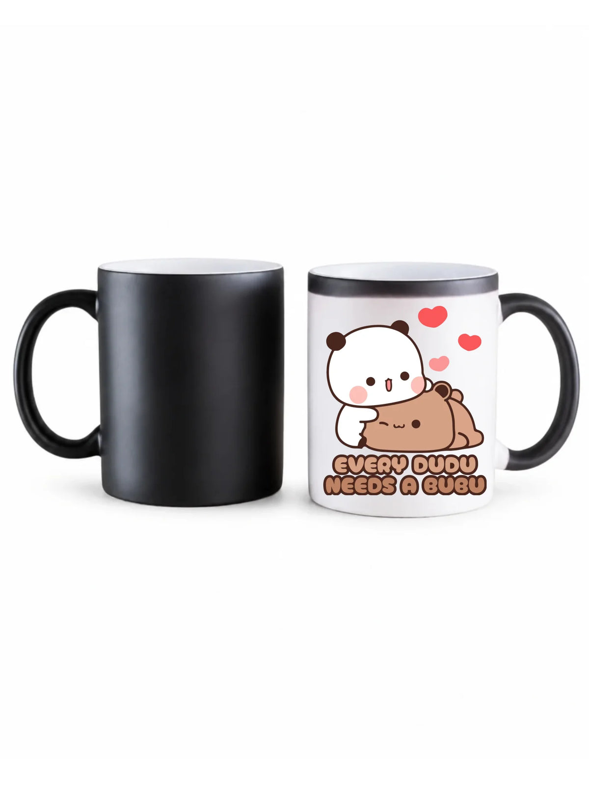 Kubek magiczny dla par - Every Dudu needs a Bubu W32