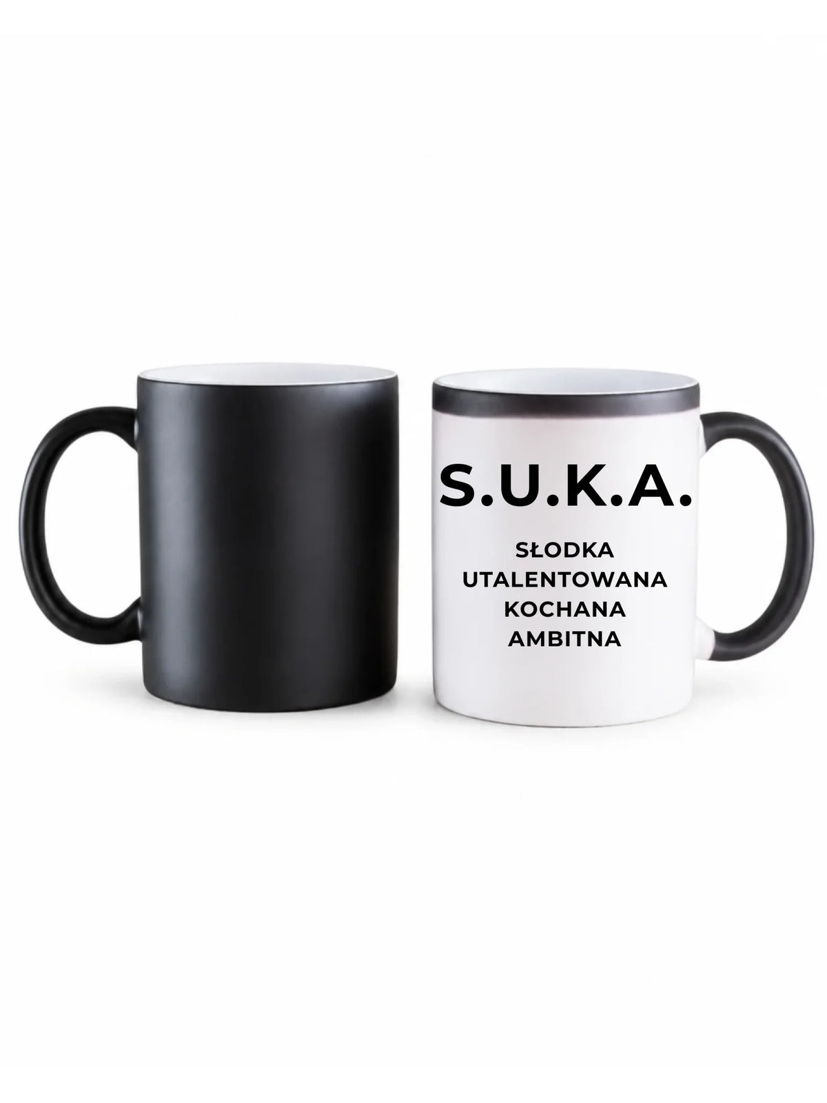 Kubek magiczny - S.U.K.A. - śmieszny prezent dla niej - bez cenzury DZ16