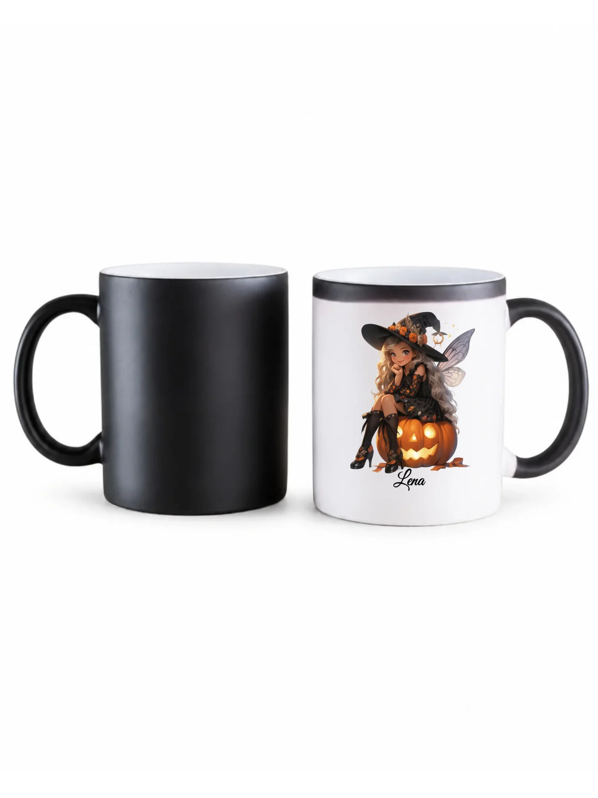Kubek magiczny na Halloween - Wróżka - wybierz postać - personalizowany HL02