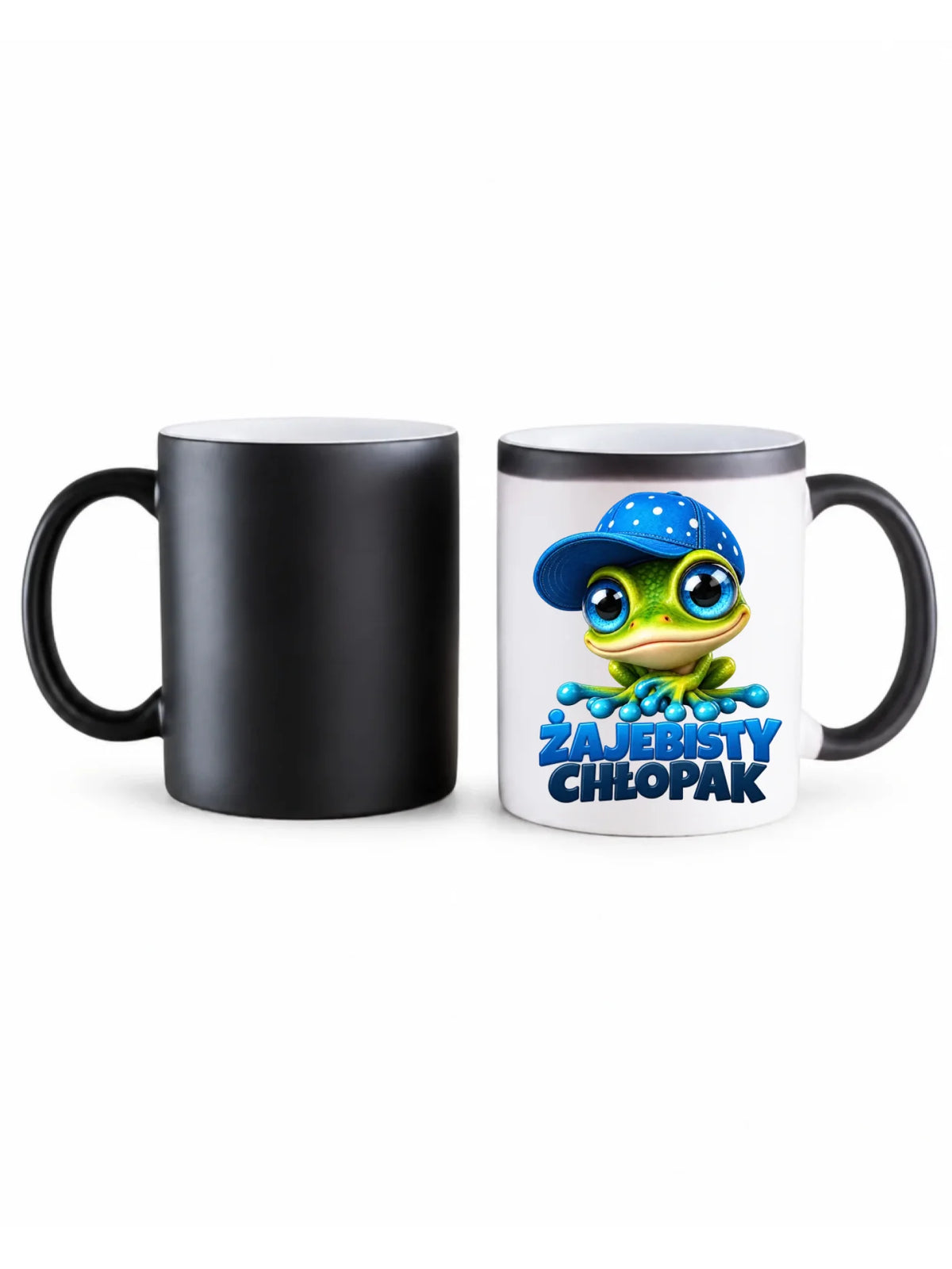 Kubek magiczny - Żajebisty Chłopak - personalizowany DCH01