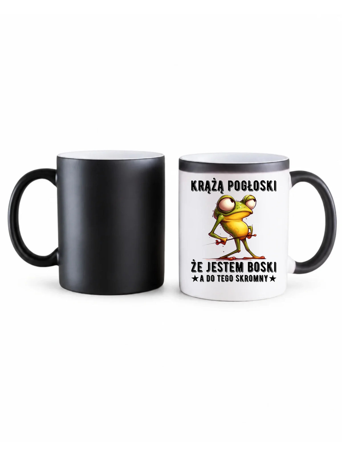 Kubek magiczny - prezent dla chłopaka - Jestem boski DCH15