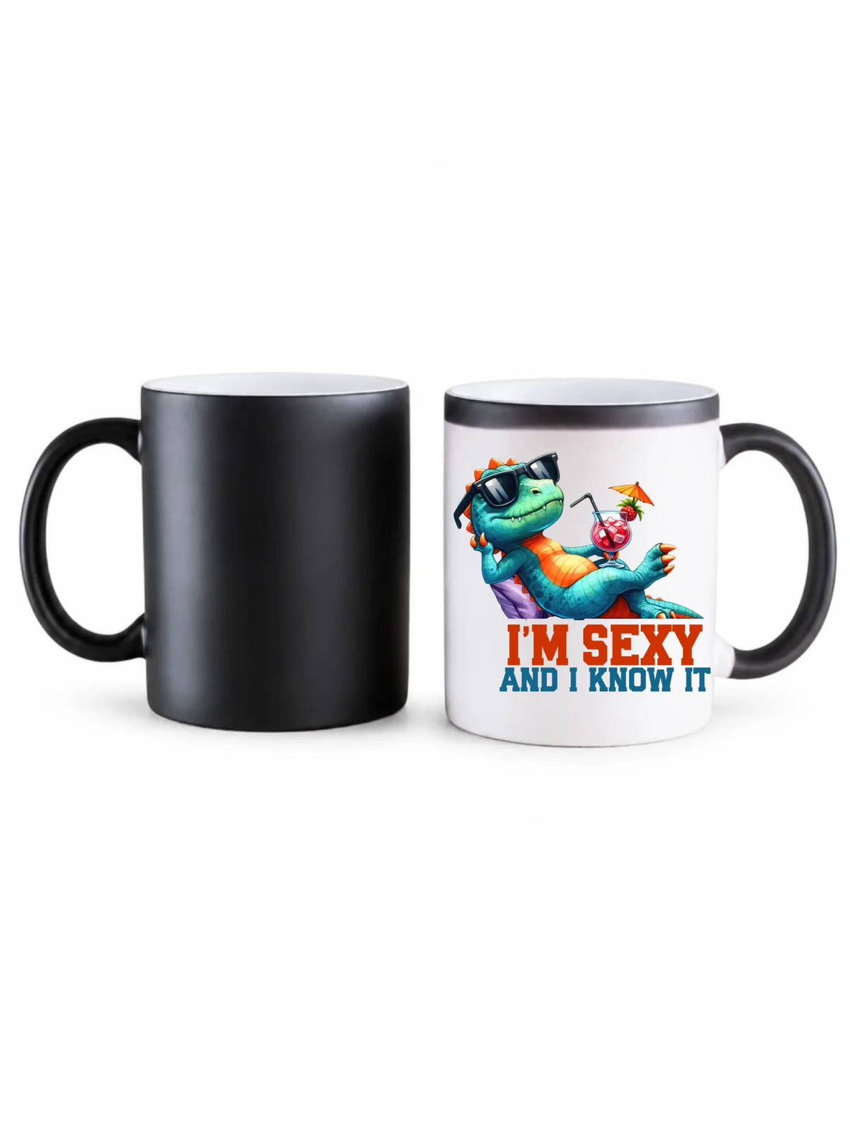 Kubek magiczny - prezent dla chłopaka - I'm sexy - śmieszny nadruk DCH28