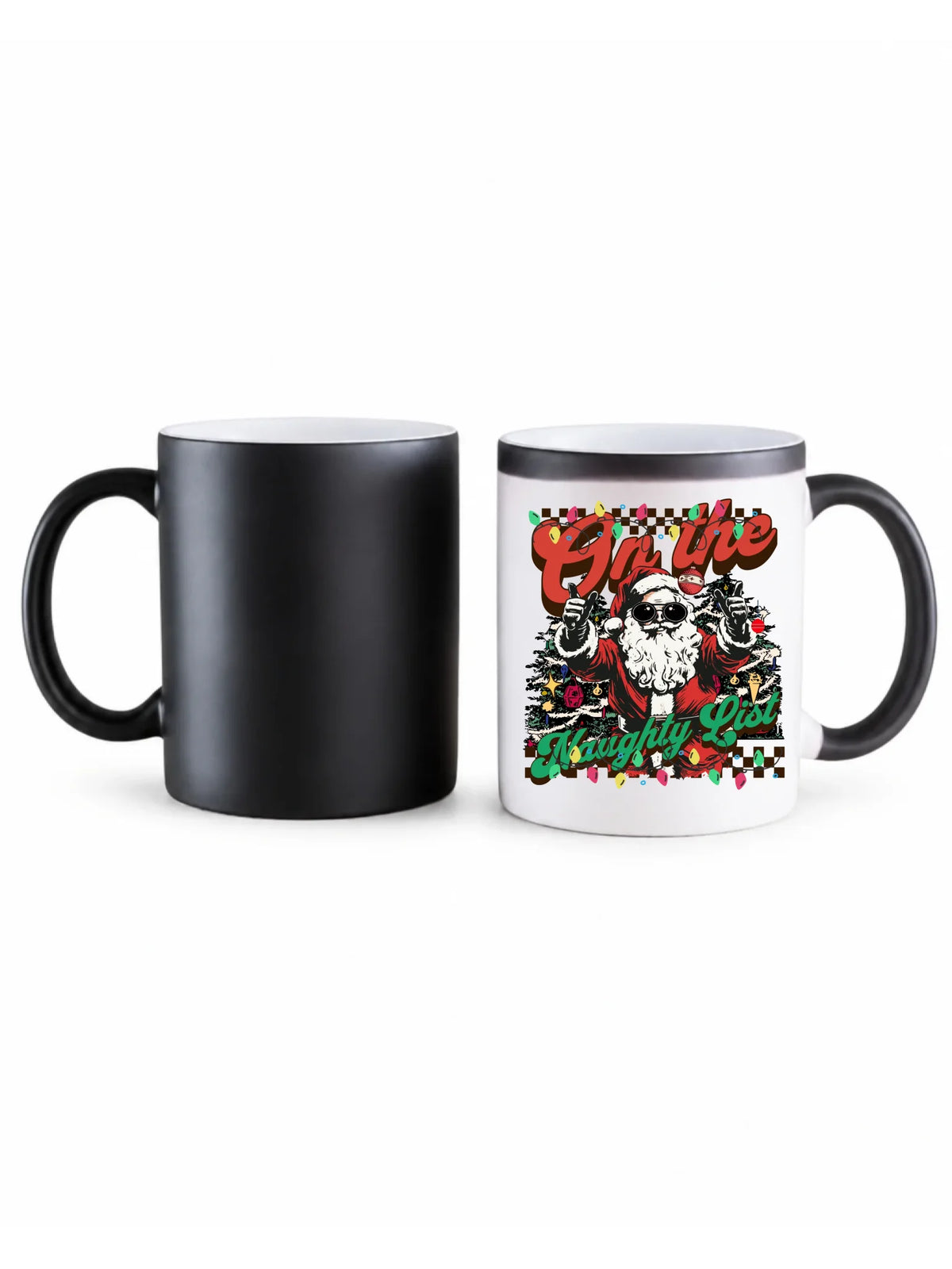 Kubek magiczny świąteczny - On the Naughty List BN50