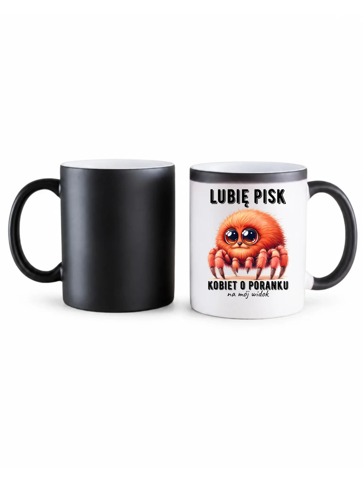 Kubek magiczny - prezent dla chłopaka - Lubię pisk kobiet DCH14