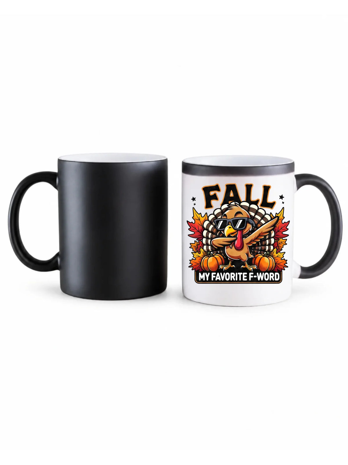 Kubek magiczny jesienny - FALL my favorite F-word JS11