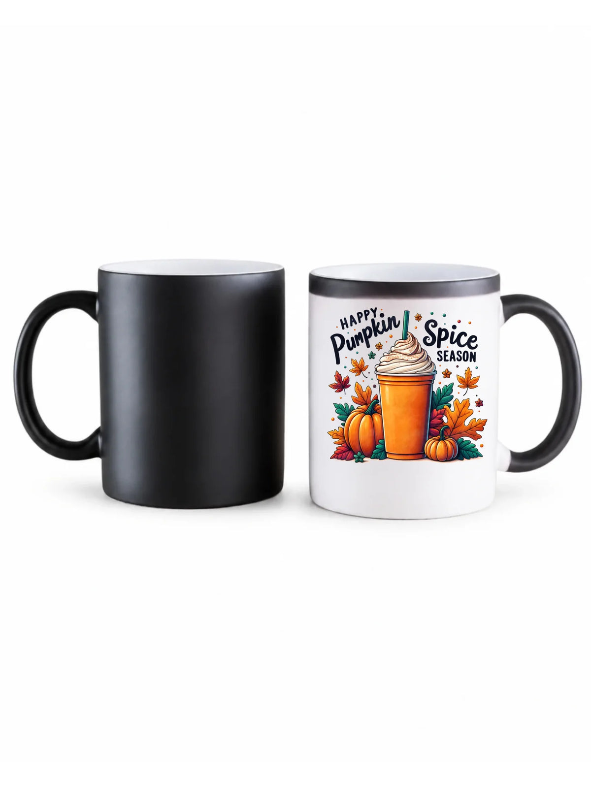 Kubek magiczny jesienny - Pumpkin Spice - kawa dyniowa JS02