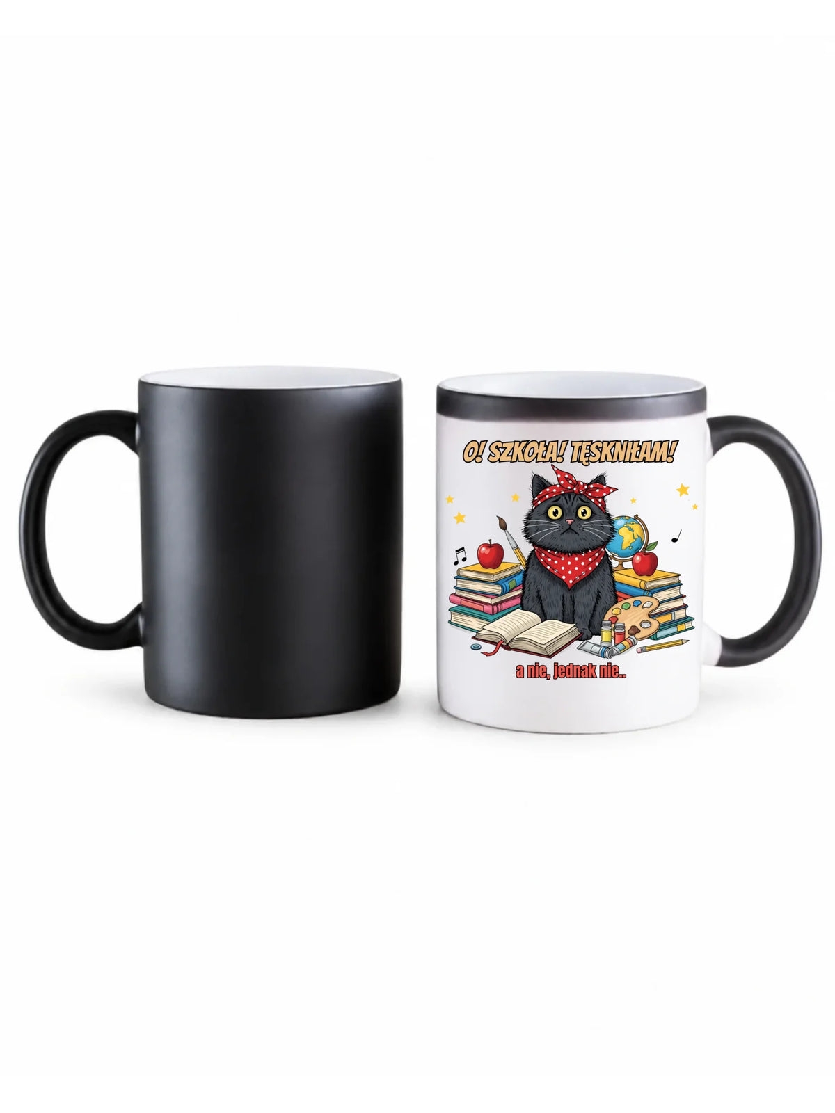 Kubek magiczny szkolny O! Szkoła! Tęskniłam! a nie, jednak nie... SZ12