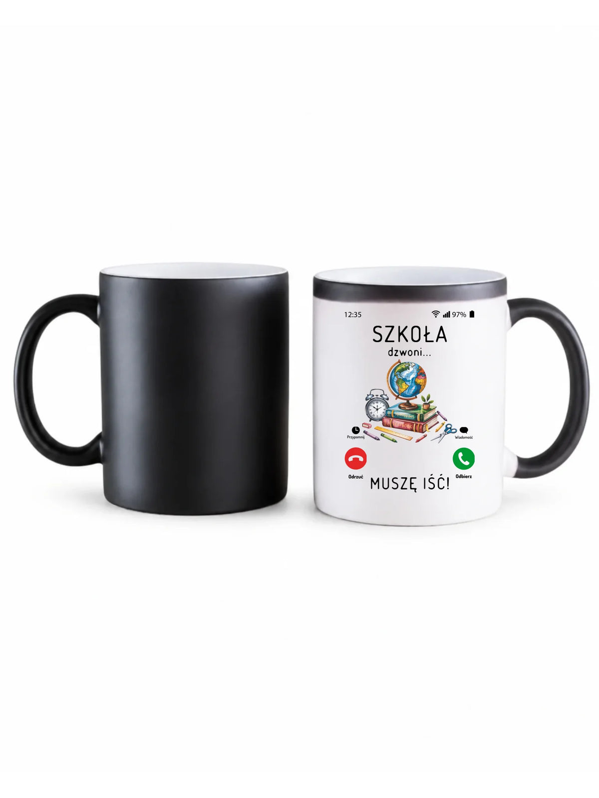 Kubek magiczny Szkoła dzwoni muszę iść SZ09