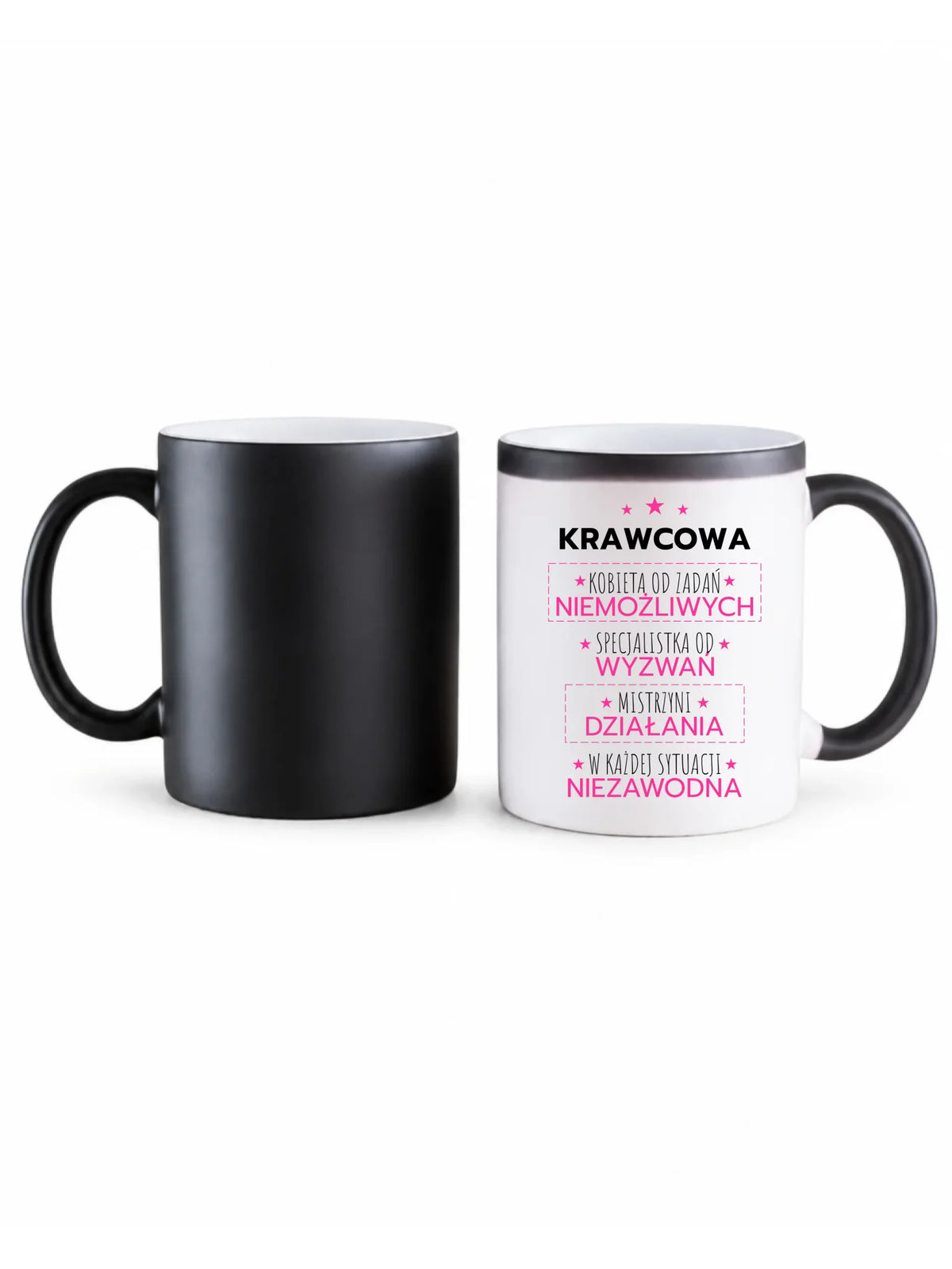 Kubek magiczny szyciowy dla krawcowej - Kobieta od zadań niemożliwych HS29