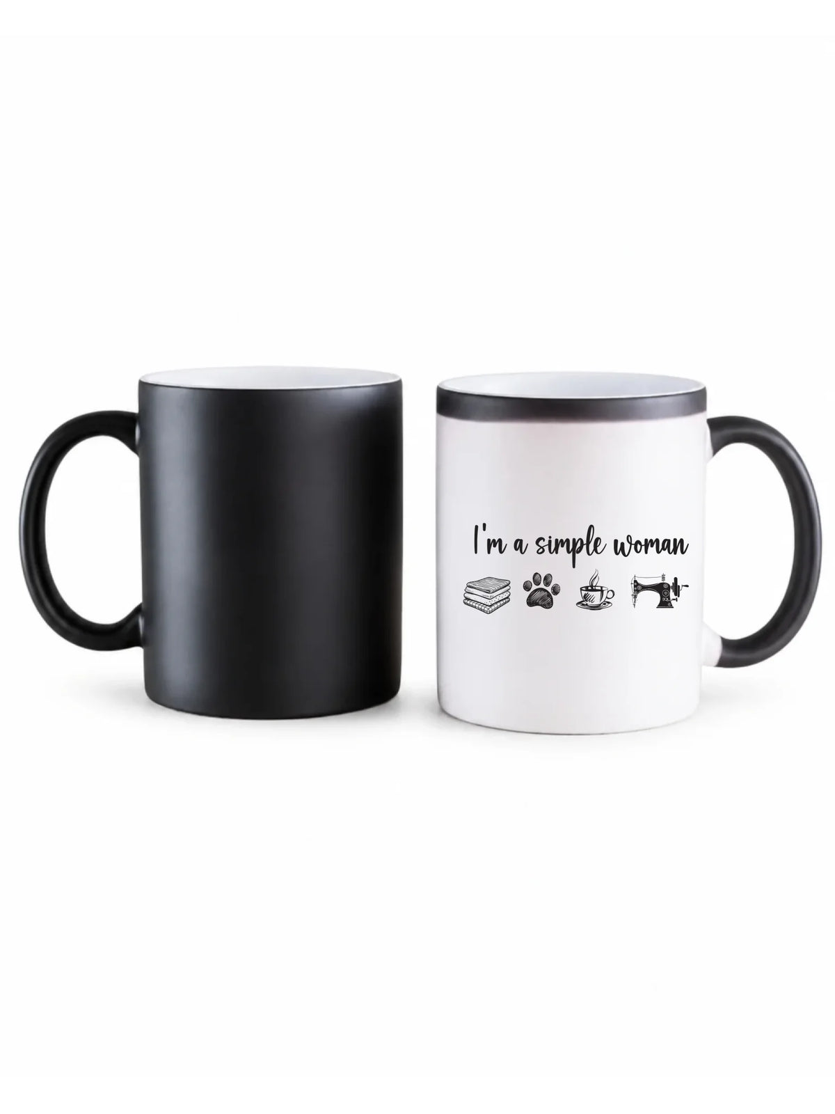 Kubek magiczny szyciowy dla krawcowej - I'm a simple woman HS20
