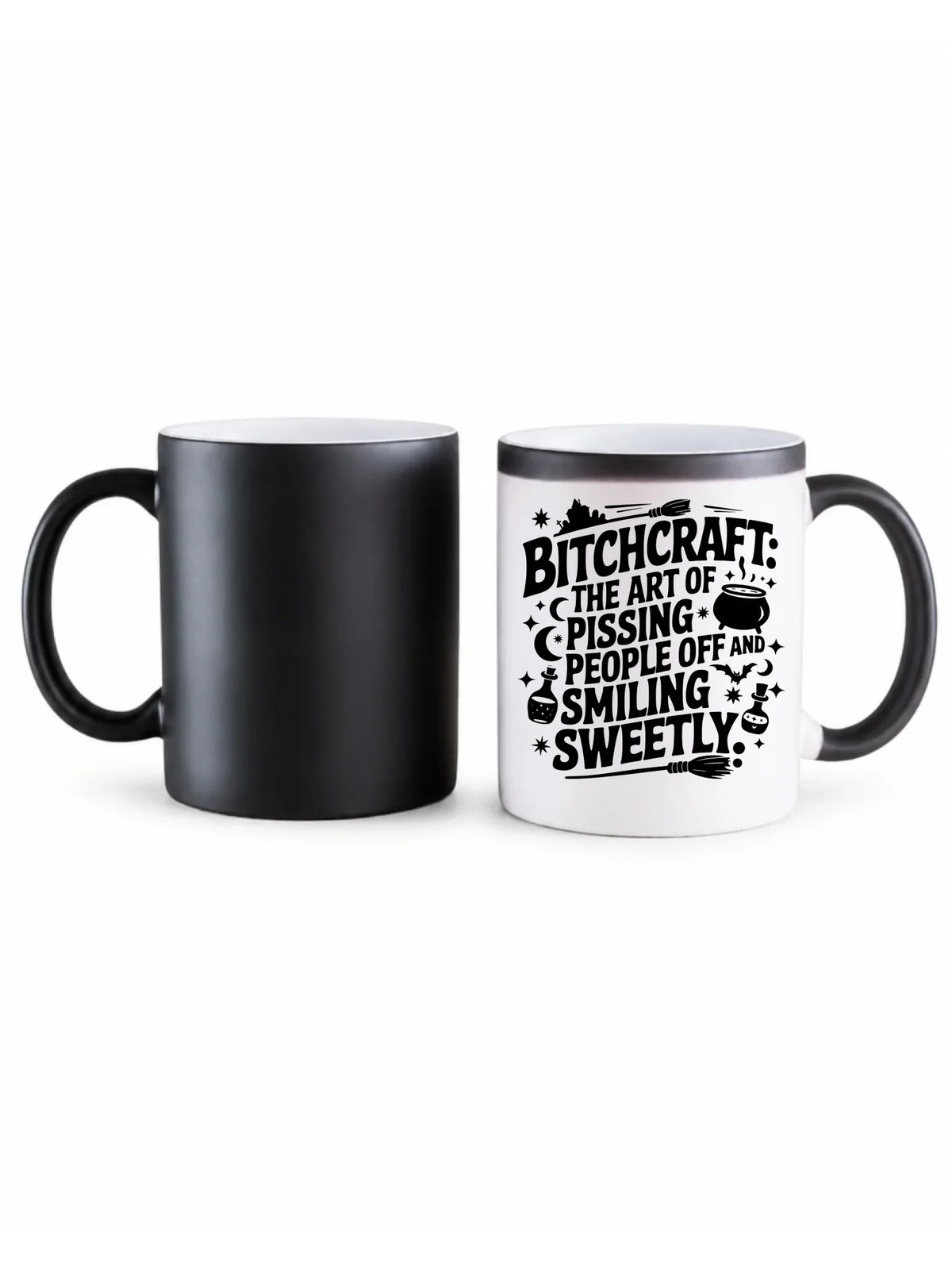 Kubek magiczny na Halloween - Bitchcraft HL25