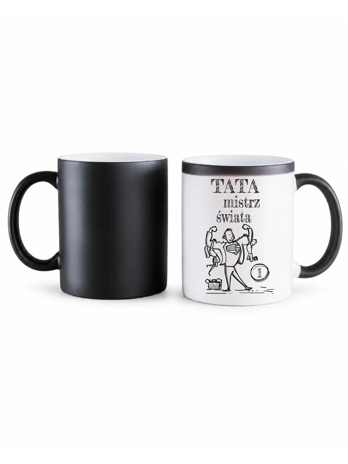 Kubek magiczny dla taty - Tata Mistrz Świata DT36