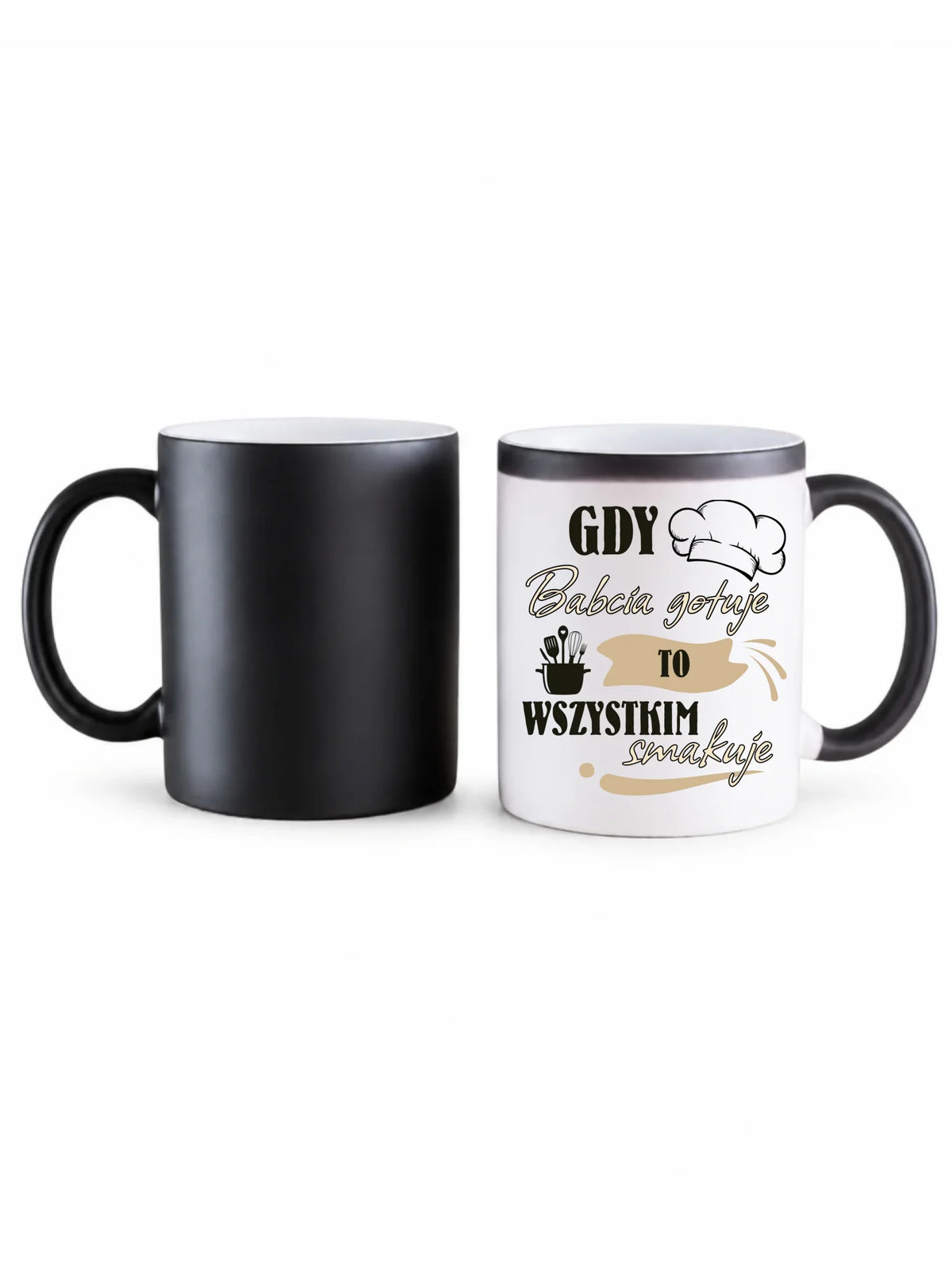 Kubek magiczny dla babci - Gdy babcia gotuje to wszystkim smakuje B36