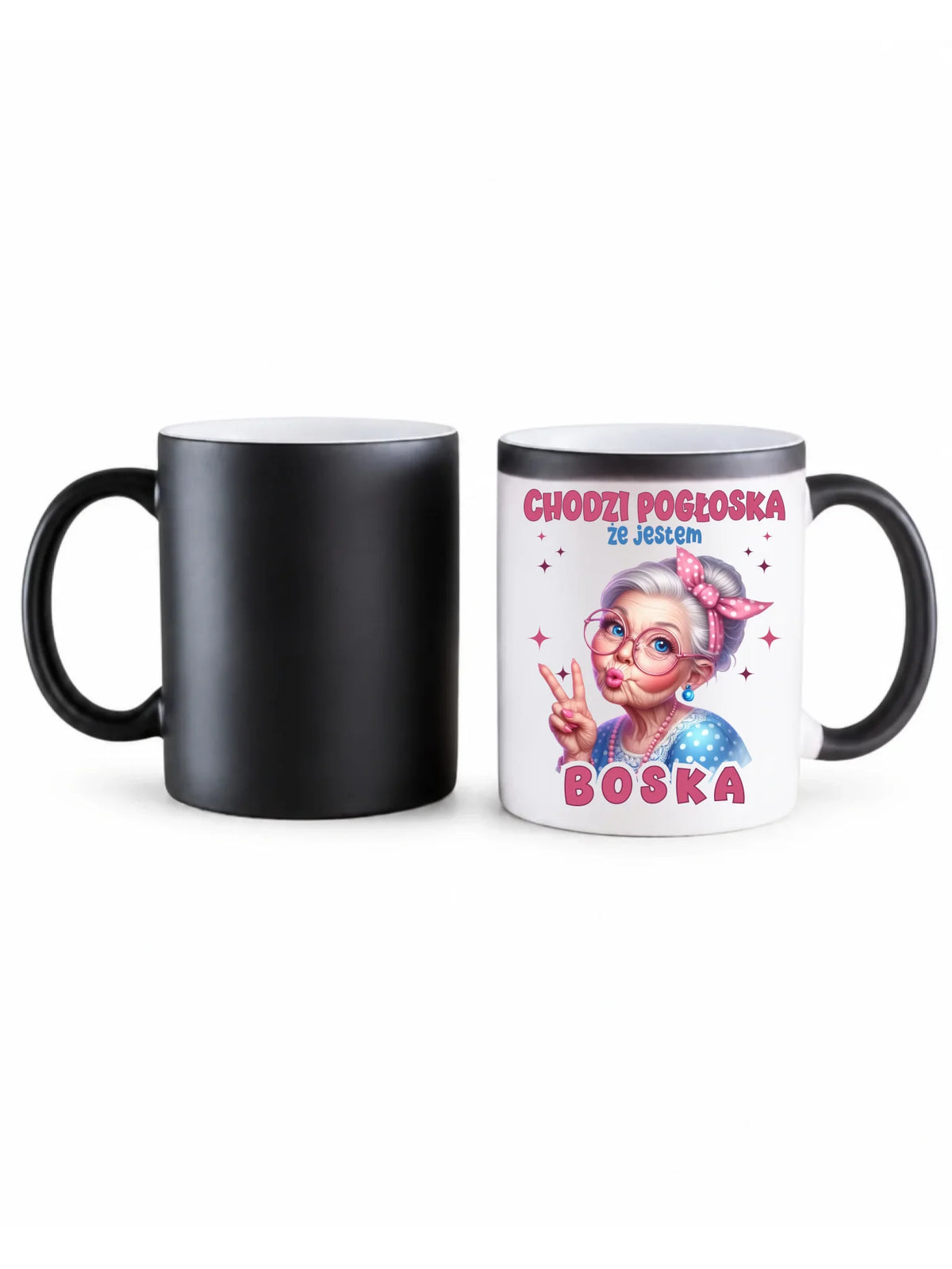 Kubek magiczny dla babci - Chodzi pogłoska, że jestem boska B16