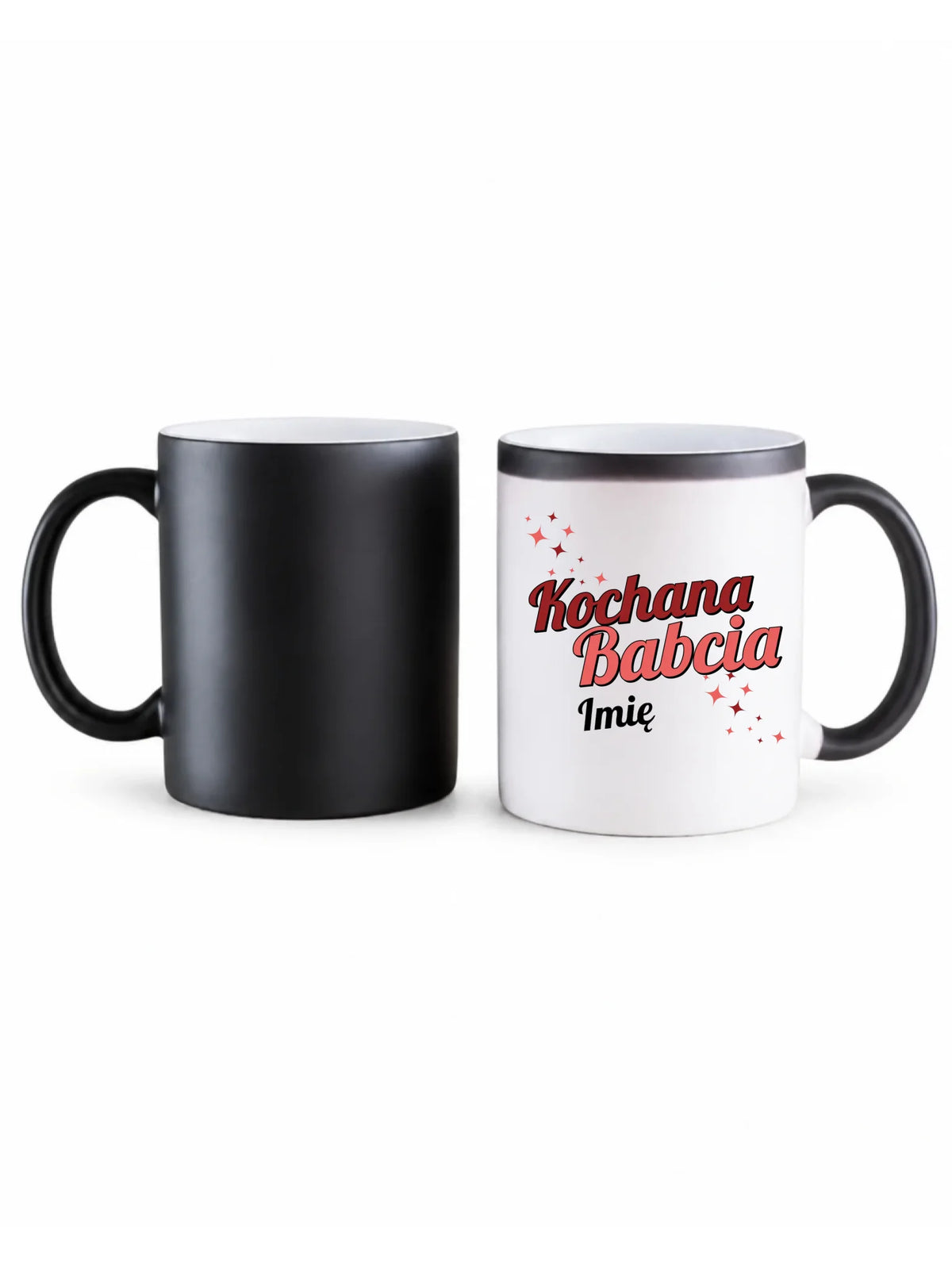 Kubek magiczny dla babci - Kochana Babcia - personalizowany B05