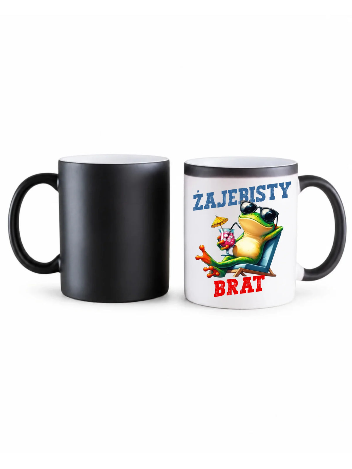 Kubek magiczny dla brata - Żajebisty Brat DB01