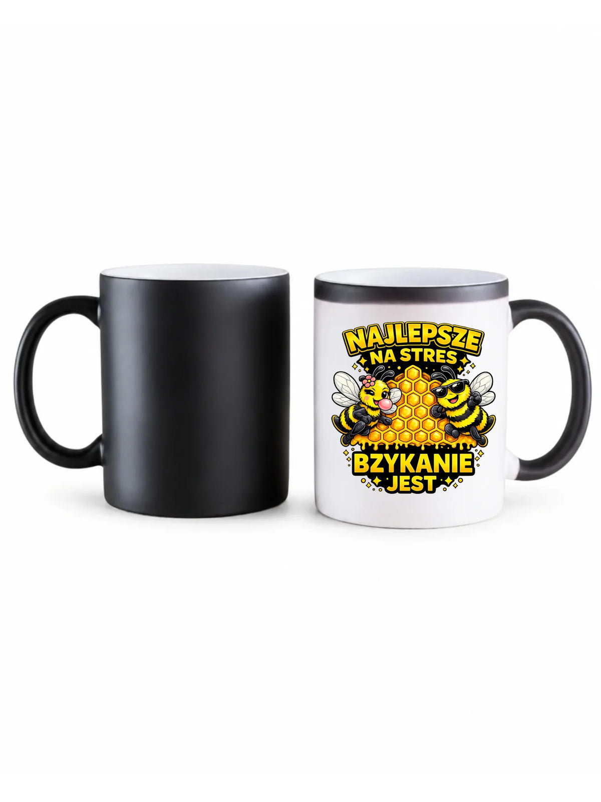 Kubek magiczny dla par - Najlepsze na stres bzykanie jest W79