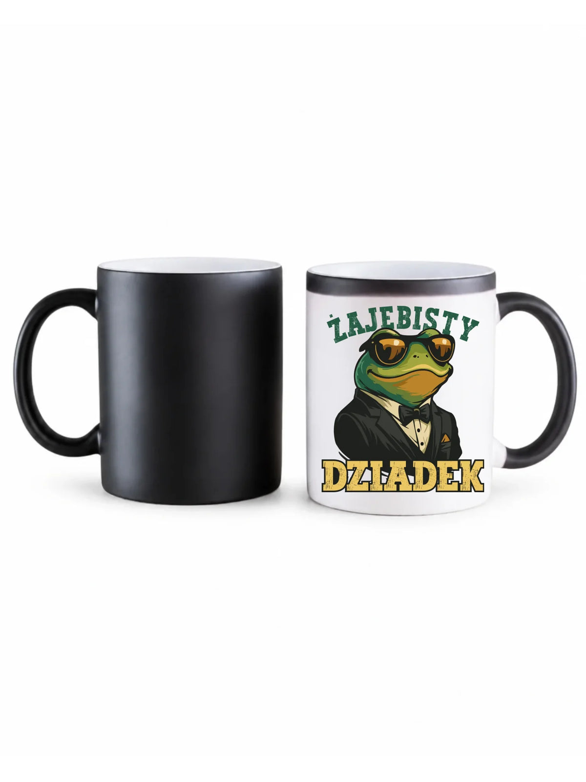 Kubek magiczny dla dziadka - Żajebisty dziadek D42