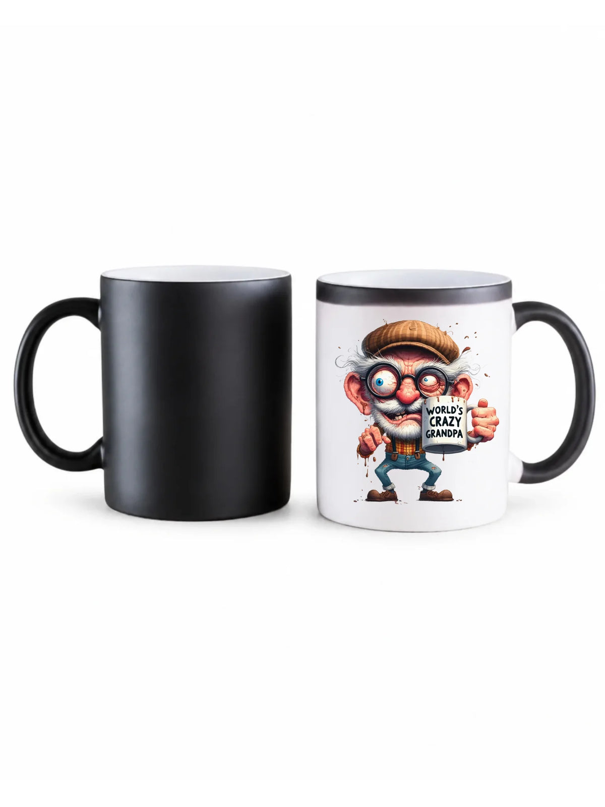 Kubek magiczny dla dziadka - Crazy grandpa D38