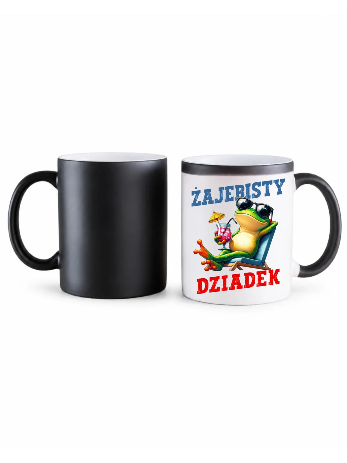 Kubek magiczny dla dziadka - Żajebisty dziadek D27