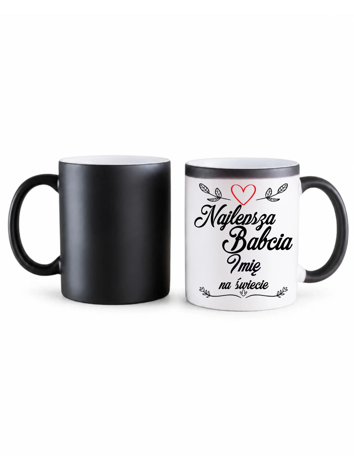 Kubek magiczny dla babci - Najlepsza Babcia na Świecie - personalizowany B12