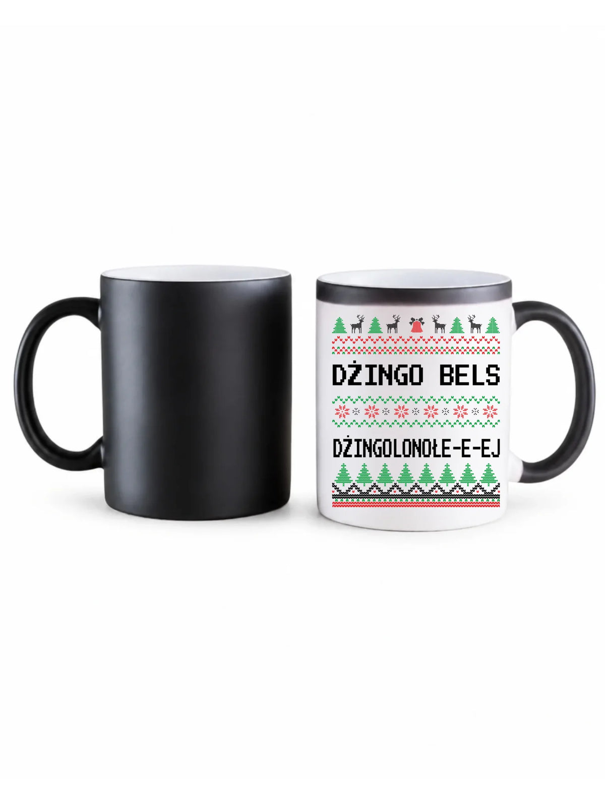 Kubek magiczny świąteczny - prezent na Święta - Dżingo bels BN11