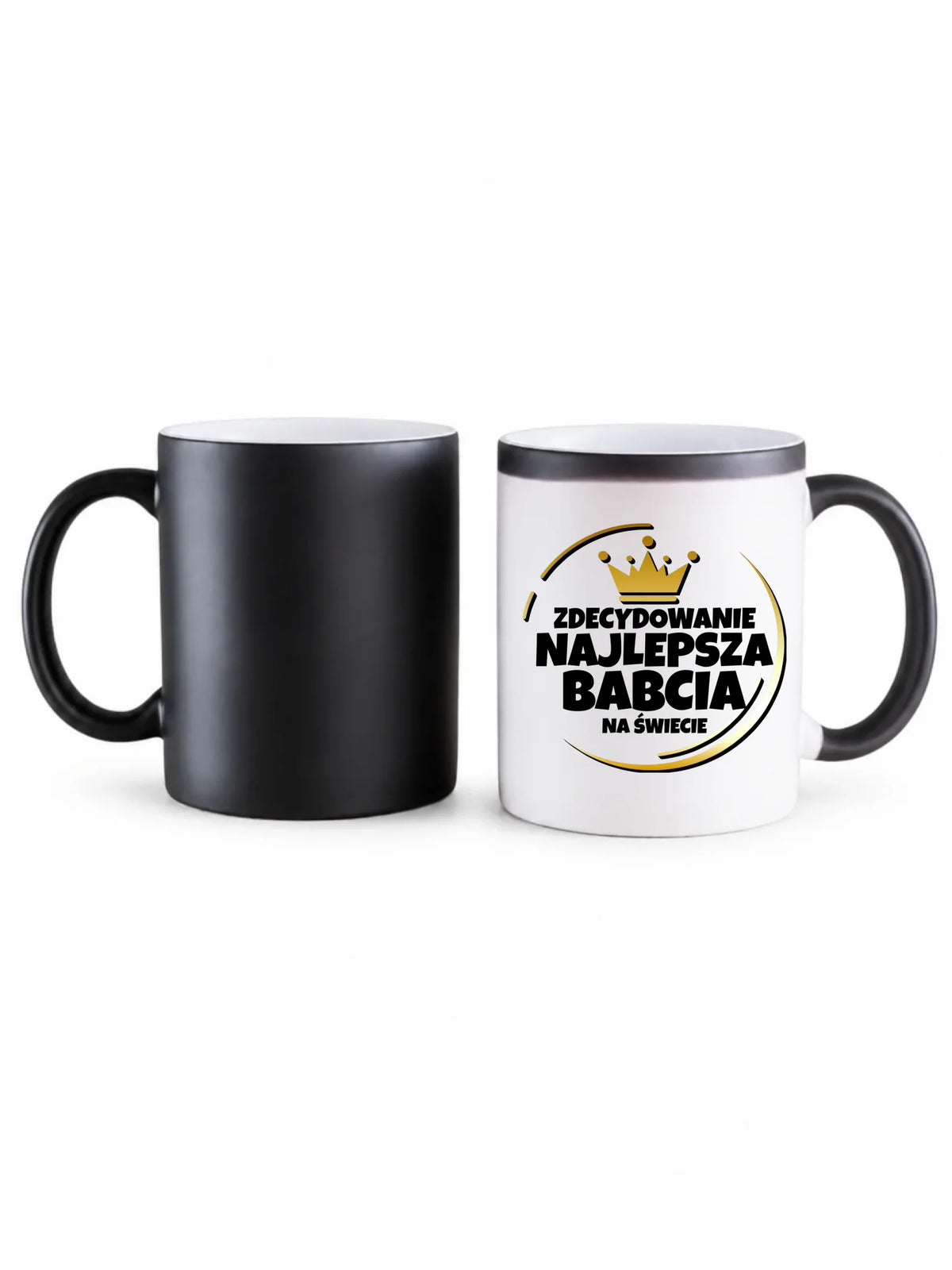 Kubek magiczny dla babci - Zdecydowanie najlepsza babcia B32