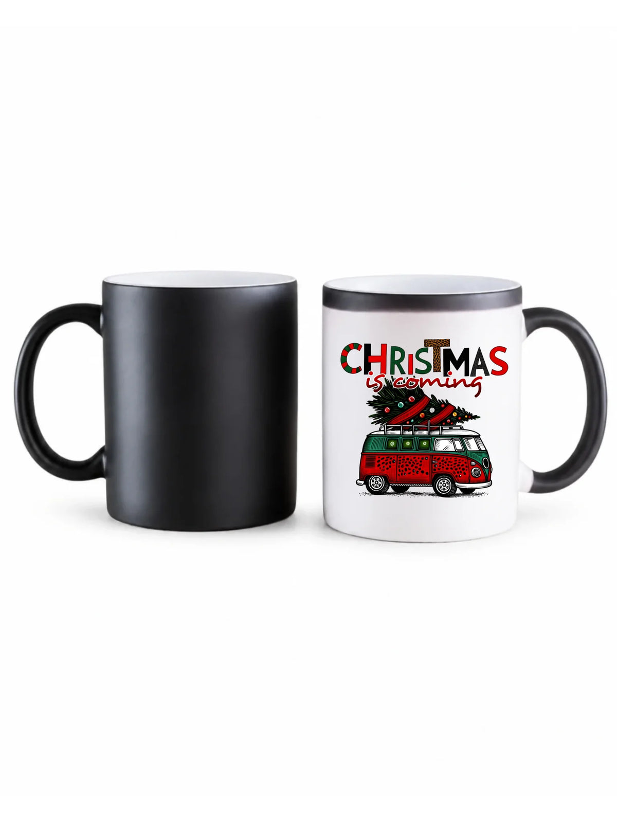 Kubek magiczny świąteczny - Kamper Christmas is coming BN42