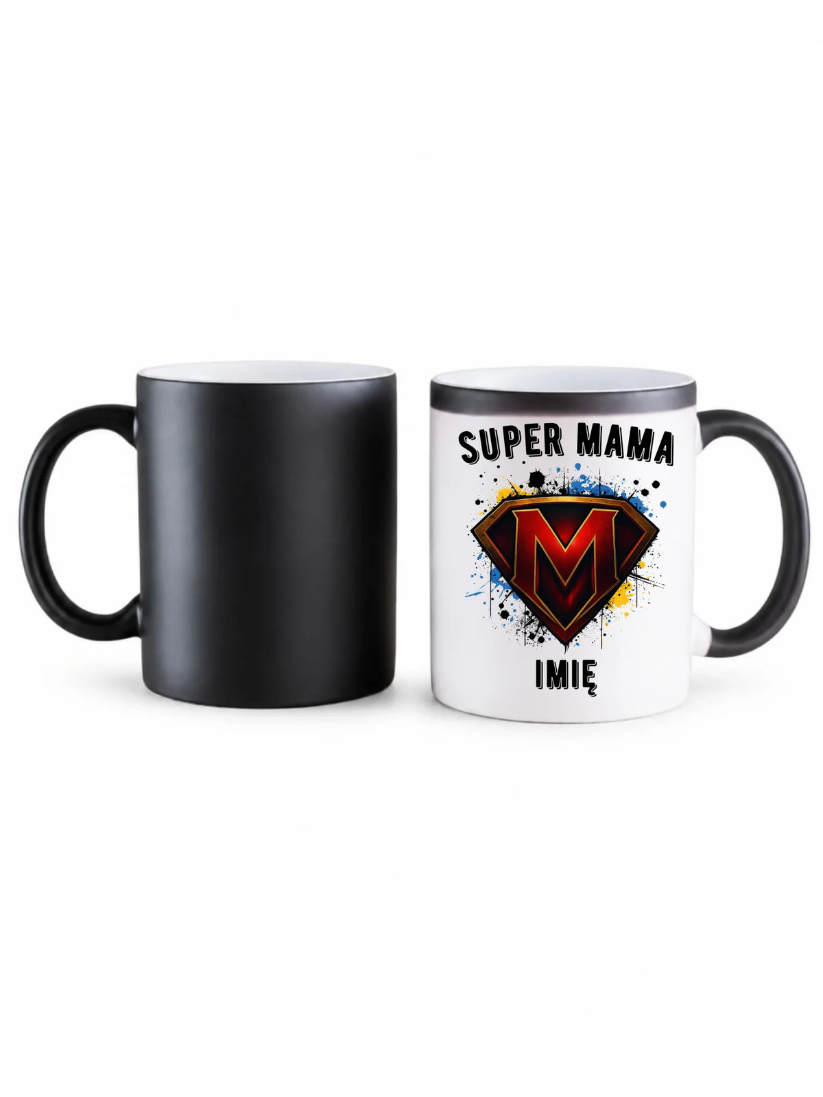 Kubek magiczny dla mamy - Super Mama - personalizowany DM07