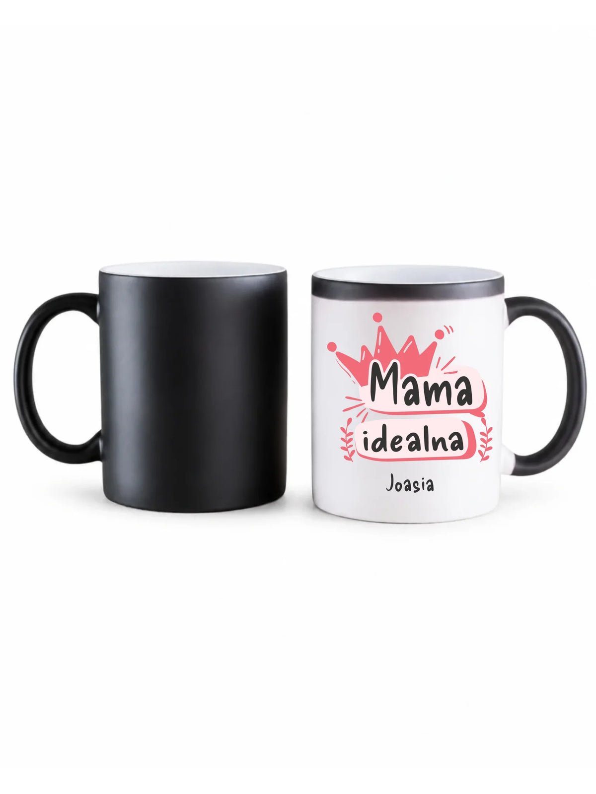 Kubek magiczny dla mamy - Mama idealna - personalizowany DM23
