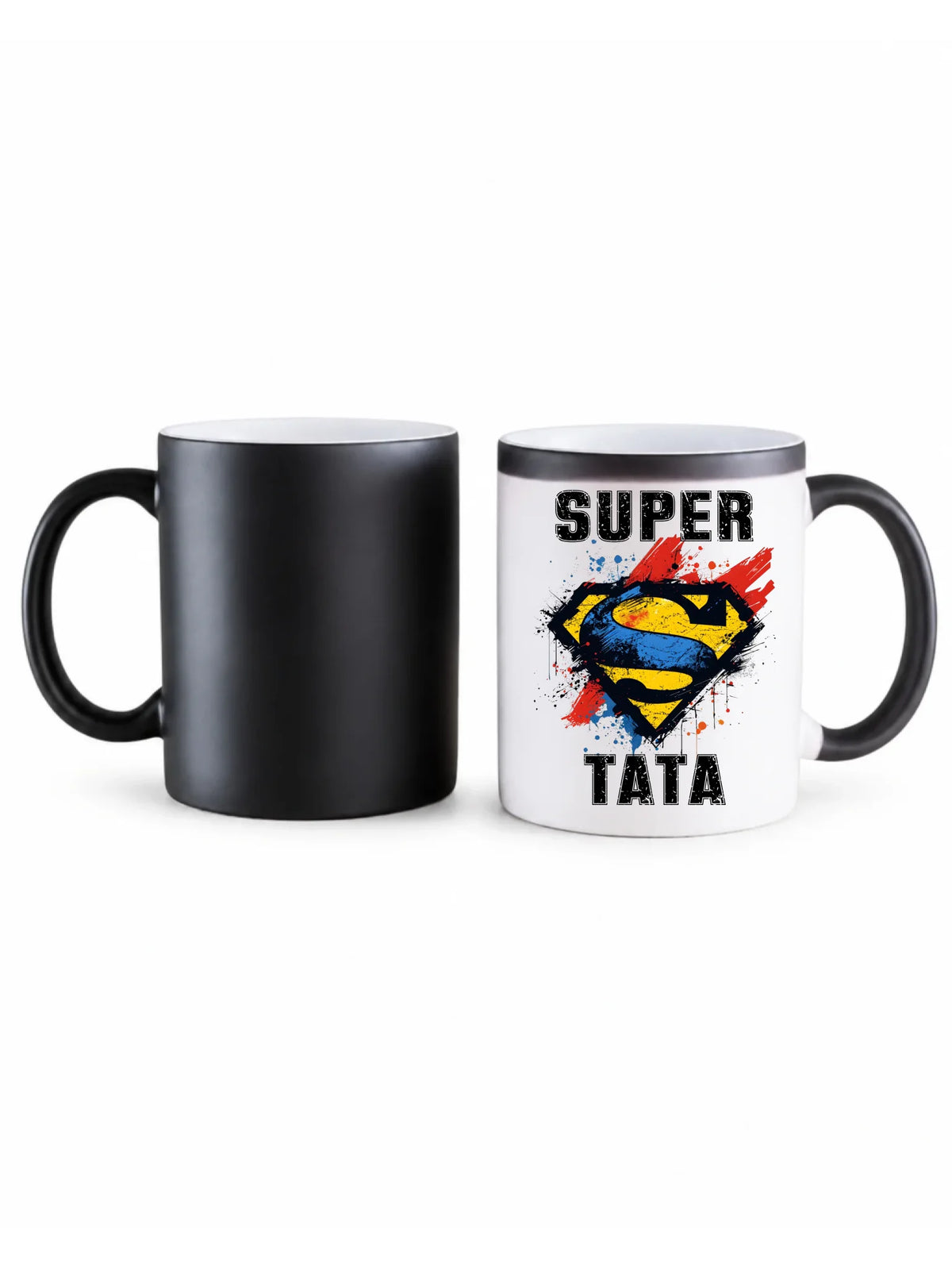 Kubek magiczny dla taty - Super Tata superbohater DT07