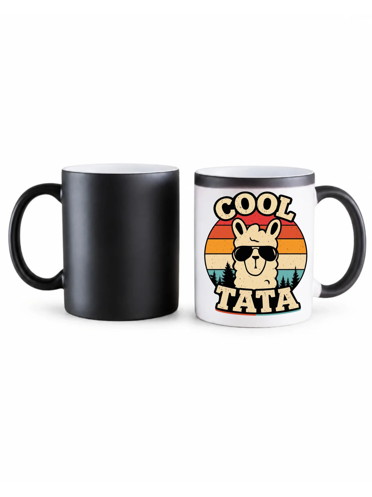 Kubek magiczny dla taty - Lama w okularach Cool tata DT04