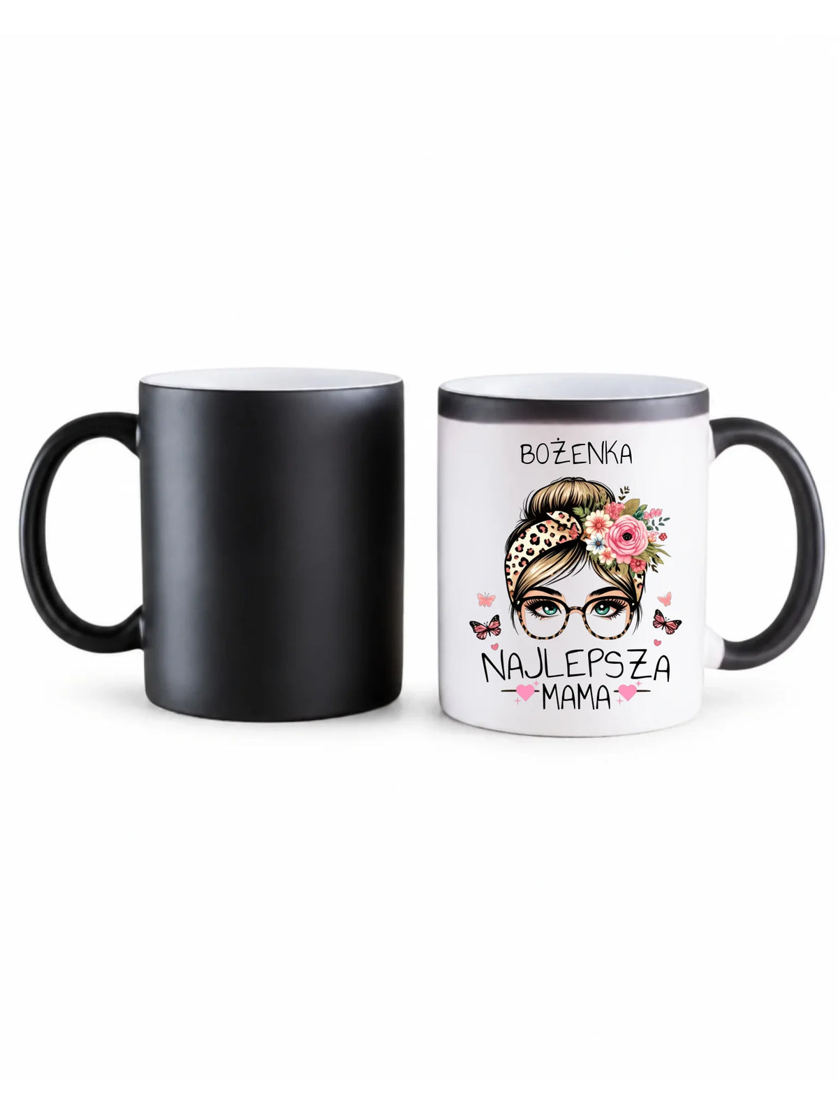 Kubek magiczny dla mamy - Najlepsza mama - personalizowany DM37