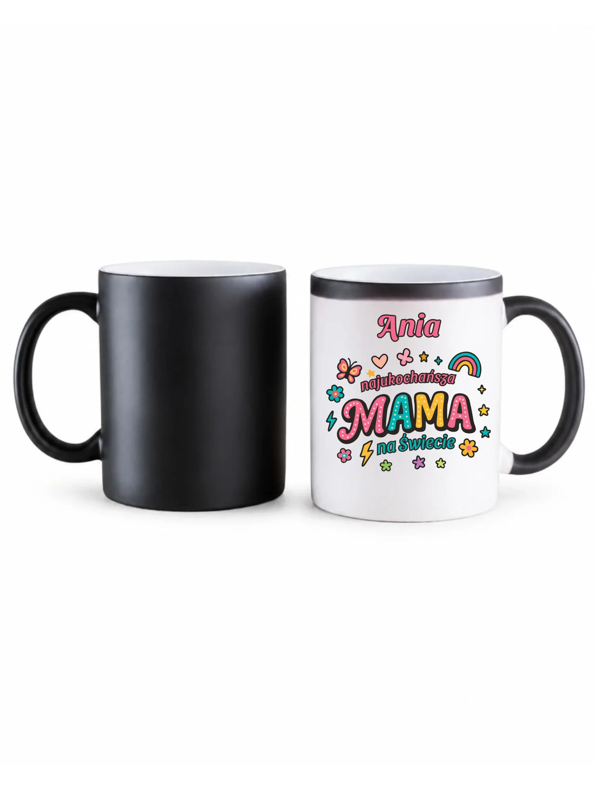 Kubek magiczny dla mamy - Najukochańsza mama na Świecie - personalizowany DM03