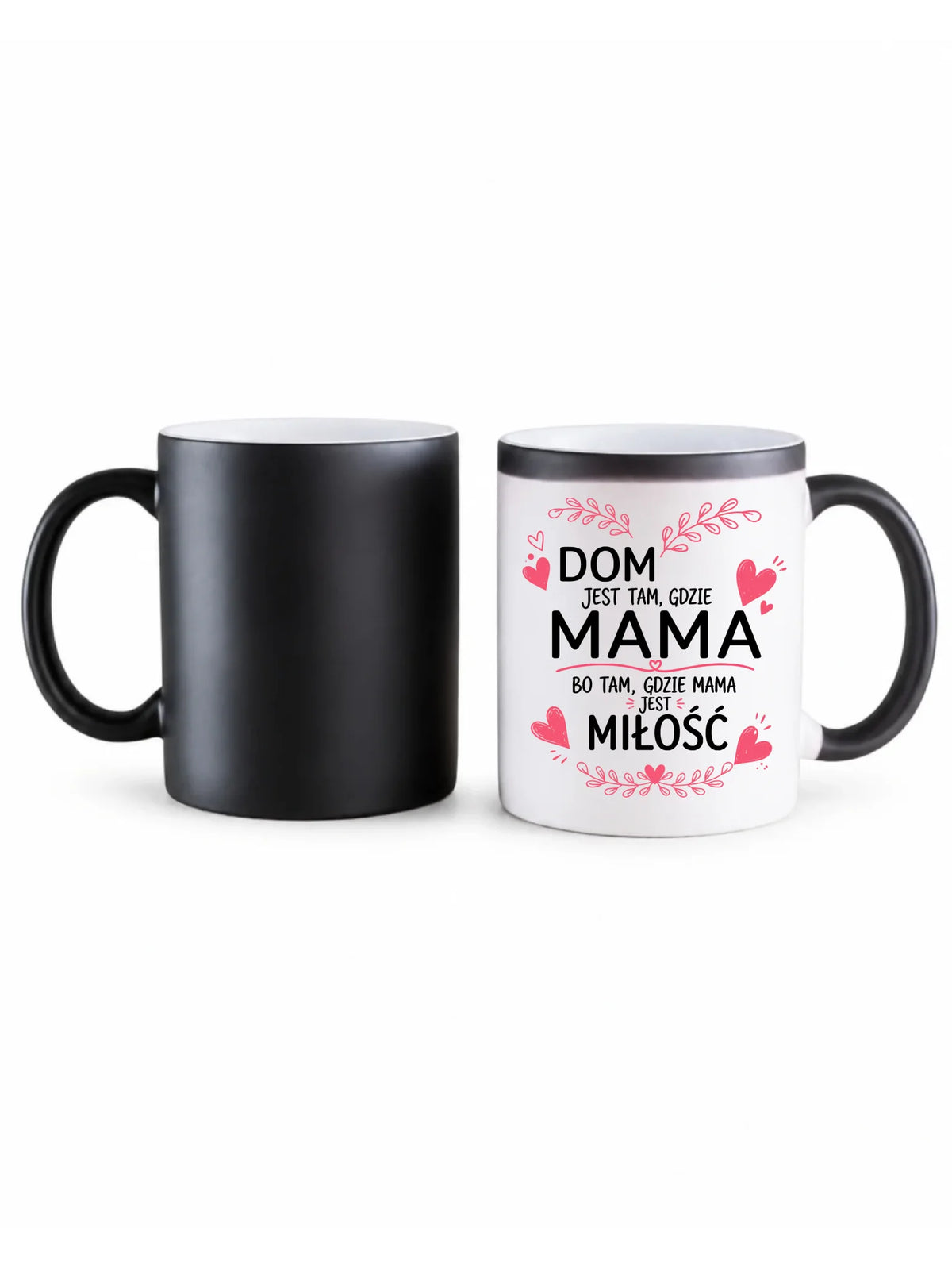 Kubek magiczny dla mamy - Dom jest tam gdzie mama DM31