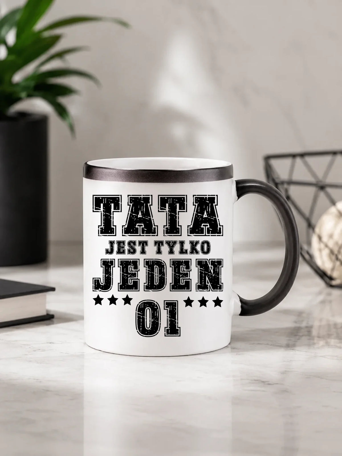 Kubek magiczny dla taty - Tata jest tylko jeden DT33