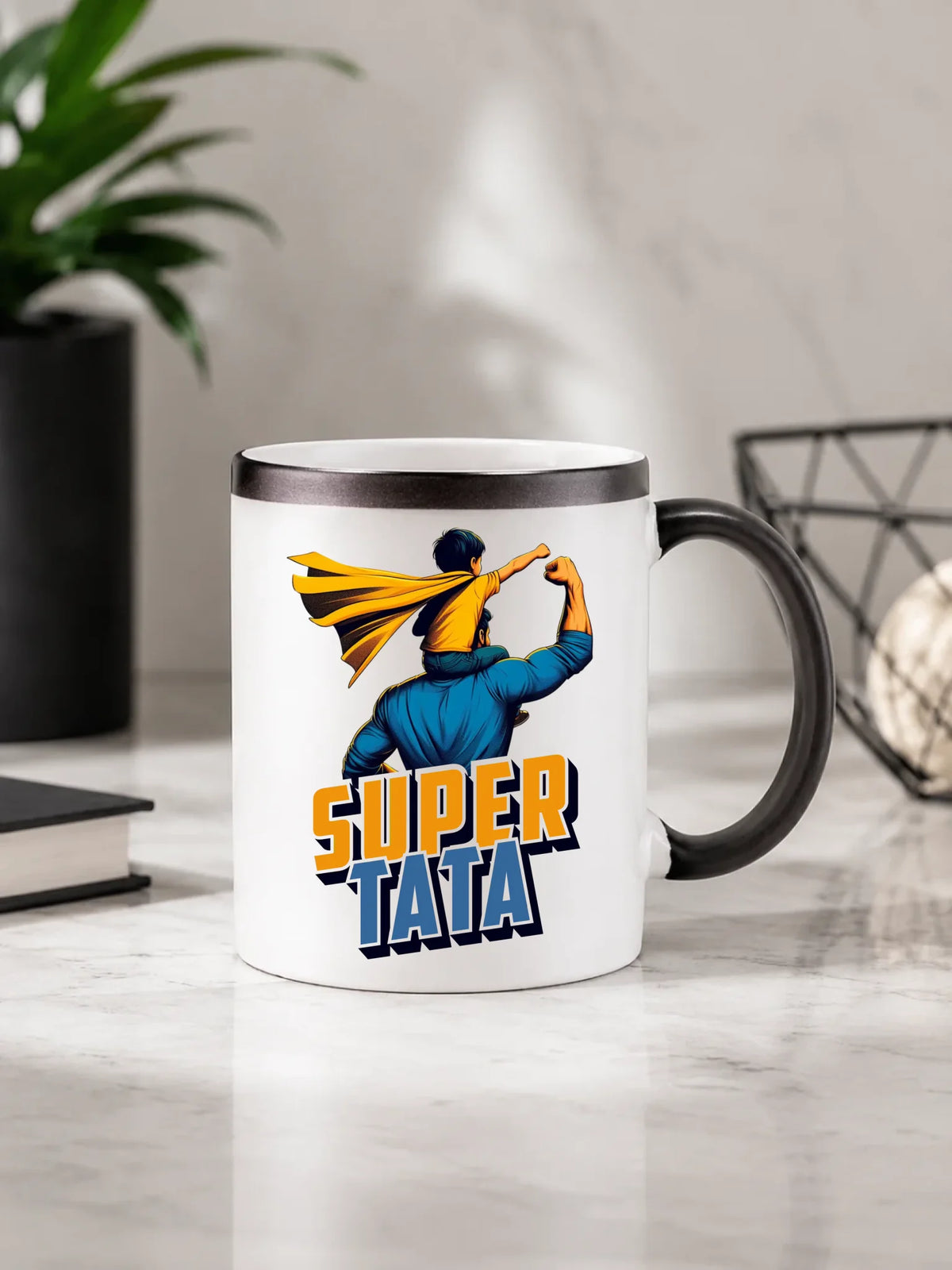 Kubek magiczny dla taty - Super Tata z synem DT38