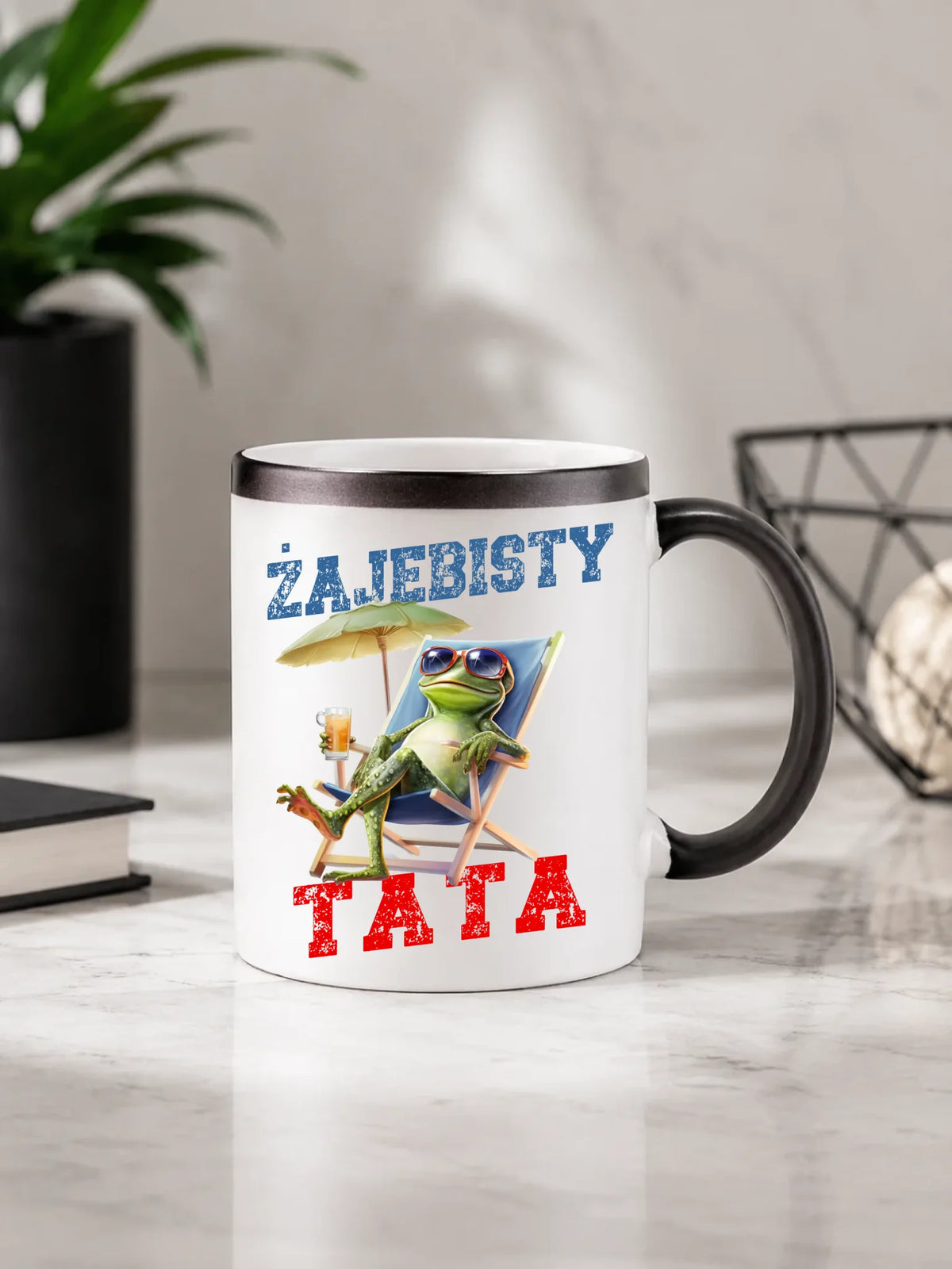 Kubek magiczny dla taty - Żajebisty Tata DT35